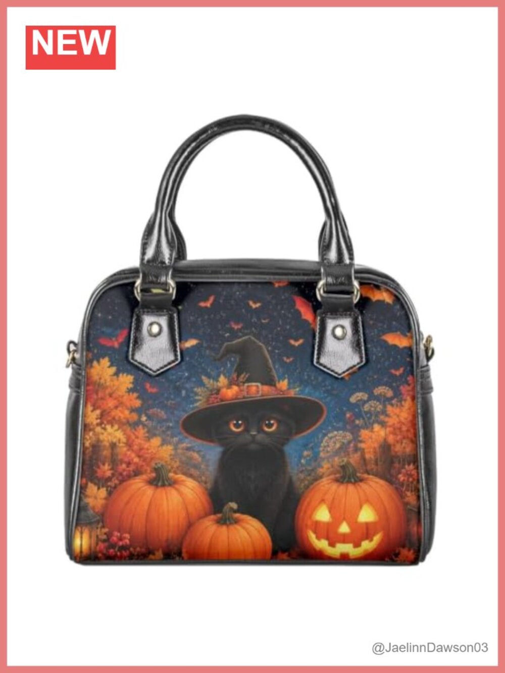 Waterproof PU Satchel Handbag with Top Handle and Adjustable Shoulder Strap